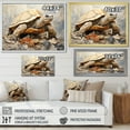 thumbnail image 4 of Designart "Turtle In Minimalist Style" Animals Turtle Wall Art Prints, 4 of 7