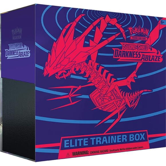 Pokémon TCG: Sword & Shield - Darkness Ablaze Elite Trainer Box - Eternatus [Card Game, 2 Players]