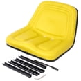 thumbnail image 6 of Olurrisa Deluxe Mower Tractor Seat Compatible with John Deere, Kubota, Allis-Chalmers, Bobcat, Case-IH, Ford New Holland, White, Oliver, Mpl, Moline, Massey Ferguson High Back ,with slide (Yellow), 6 of 7