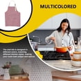 thumbnail image 2 of Unisex Kitchen Front Bolsets Delantal Grasa a prueba de ropa Chef cocinar BIB Outdoor BBQ Server Artist Bakery Restaurante Gadgets Red Advancent HA010194-03, 2 of 6