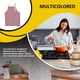 thumbnail image 2 of Unisex Kitchen Front Bolsets Delantal Grasa a prueba de ropa Chef cocinar BIB Outdoor BBQ Server Artist Bakery Restaurante Gadgets Red Eigraketly HA010194-03, 2 of 6