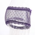 thumbnail image 3 of Faithtur Women See-through Lace Panties Solid Color Breathable Underpants, 3 of 7