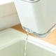thumbnail image 4 of Soporte para almacenamiento de cubiertos y utensilios, estante de secado para fregadero de cocina, tapete para platos de microfibra, tapete para secar platos, 4 of 7