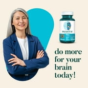 Neuriva Plus Brain Health Supplement, Vitamins B12 & B6, Support for Memory and Focus, 30ct Capsules