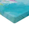 thumbnail image 2 of Ambesonne Abstract Art Fitted Sheet, Landscape Spring, Full Size, Multicolor, 2 of 3