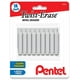 thumbnail image 1 of Gomas de borrar recargables Pentel Twist-Erase, paquete de 18 unidades, sin látex, 1 of 7