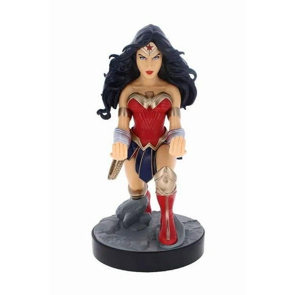 Exquisite Gaming Warner Bros: Wonder Woman Cable Guy Le Titulaire Du Contrôleur Et Du Téléphone Original