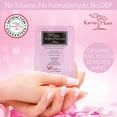thumbnail image 5 of Karma Organic Nail Polish Remover Wipes, Soybean Oil & Lavender Oil, Non-Toxic, Vegan, Cruelty-Free, Pack of 10, Purple, 5 of 9