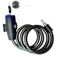 thumbnail image 1 of Bangcool Bike Lock Self Coiling Secure Heavy Duty Bicycle Lock Bike Cable Lock with Keys, 1 of 10