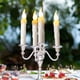 thumbnail image 5 of 12 velas cónicas LED con control remoto, candelabros de ventana parpadeantes sin llama que funcionan con pilas, velas de pilar de mano sin goteo para decoraciones de fiestas, aulas e iglesias Sailing  Electrónica, 5 of 6