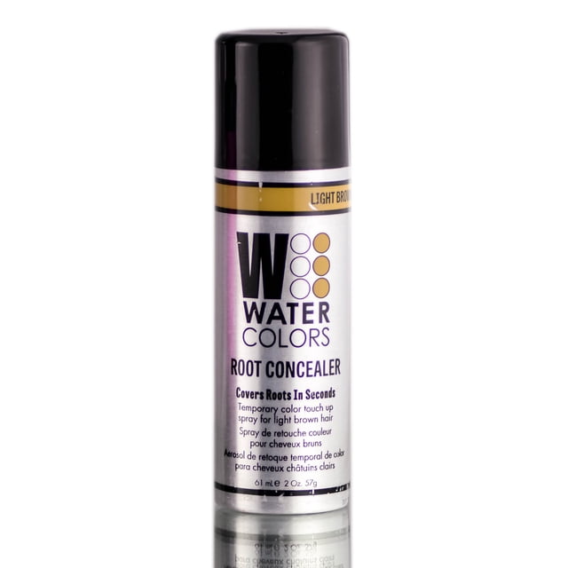 Root Concealer Tressa Watercolors Marrón Claro Tressa Aerosol de color de cabello 2 oz