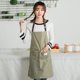 thumbnail image 1 of Delantal de princesa impermeable de doble capa grueso delantal de bolsillo de cocina, 1 of 3