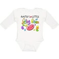 thumbnail image 3 of Inktastic Aunties Little Jellybean Cute Easter Candy Boys or Girls Long Sleeve Baby Bodysuit, 3 of 5