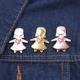 thumbnail image 3 of Broche de dibujos animados creativos, broche de serie popular, broche completo, 3 of 6