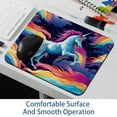 thumbnail image 6 of Unicorn Square Desk Mat Mouse Mat Mouse Pad, 8.3x9.8 Inch, Non-Slip Rubber Bottom, Printed, Suitable for Office and Gaming, 6 of 6