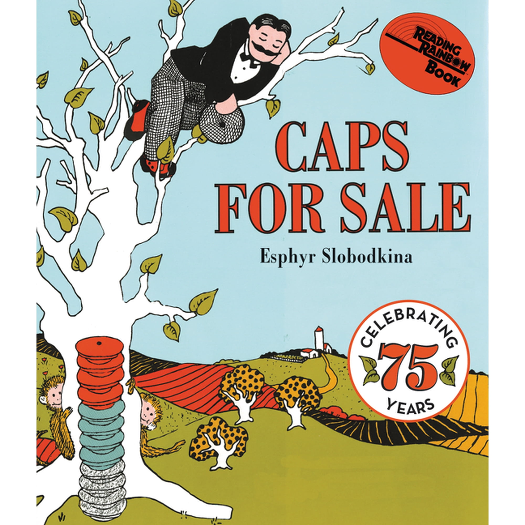 Reading Rainbow Books Caps for Sale: A Tale of a Peddler, Some Monkeys and Their Monkey Business, (Board Book)
