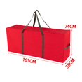 thumbnail image 2 of Sac à Fermeture Éclair Organisateur de Couronne Imperméable Rangement Multifonction pour Arbre de Noël, 2 of 9