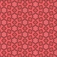 thumbnail image 1 of Ahgly Company Machine Washable Indoor Square Transitional Red Area Rugs, 6' Square, 1 of 7
