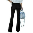 thumbnail image 5 of Sexy Dance Women Trousers Wide Leg Bottoms High Waist Palazzo Pant Loose Fit Flare Pants Loungewear Black 3XL, 5 of 7