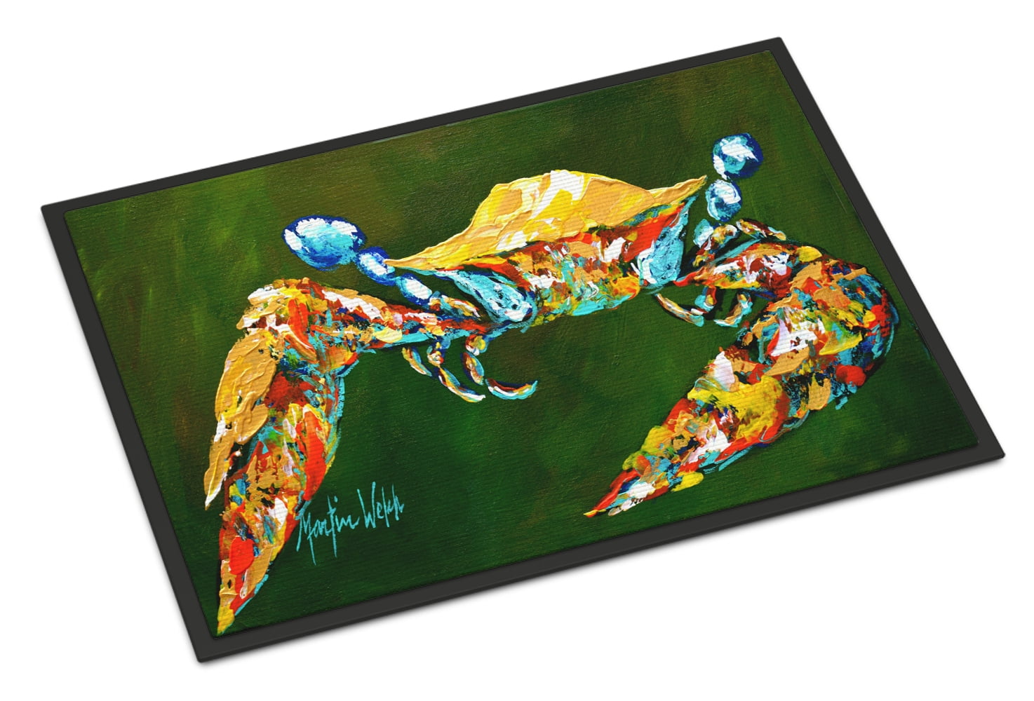Kess InHouse EBI Emporium Its A Rose Colored Life 7 Purple Blue Painting Decorative Door 2 x 3 Floor Mat Kess InHouse EBI Emporium Its A Rose Colored Life 7 Purple Blue Painting Decorative Door 2 x 3 Floor Mat