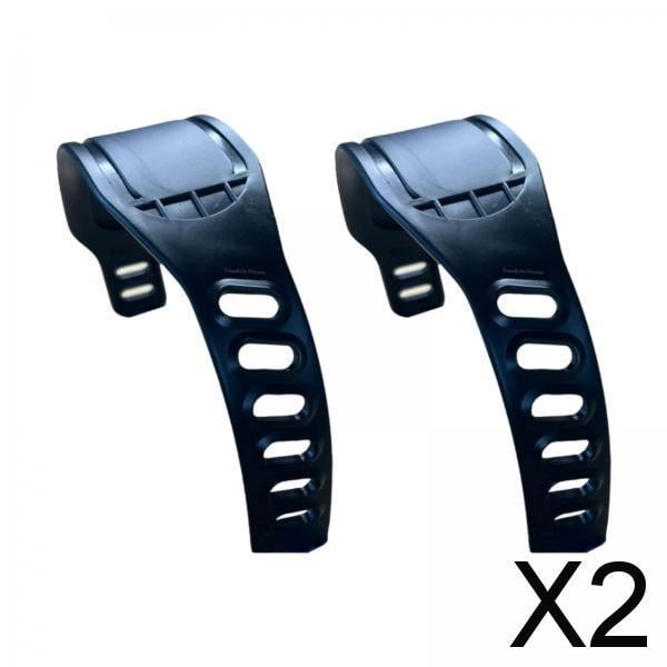 2x 2x Correas de Pedal de Bicicleta de Ejercicio Equipo de Reposapiés de Repuesto Accesorios Largos de Alta Resistencia Bandas de Fijación Cinta para 2 piezas