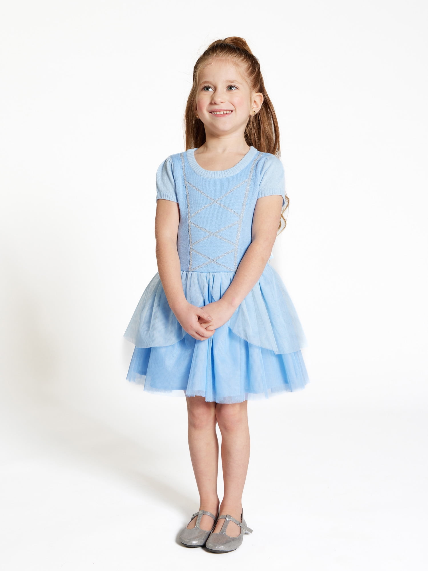 Disney Toddler Girl Cinderella Cosplay Dress, Sizes 12M-5T