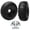 Silver Front Wheel Hubs, variant on 110/50-6.5 Motorcycle Tire Inner Tube Bent Valve Fits 110/90-6.5 90/65-6.5 Front Rear Tire Tyre for 38cc 47cc 49cc Dirt Pit Bike Rocket Pocket Mini Bike Scooter Kids ATV Quad Offroad Mobility