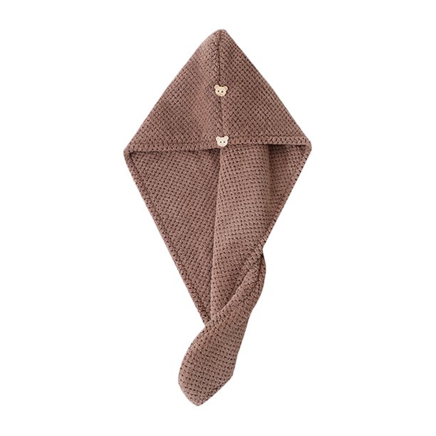 Gorro para secar el cabello de microfibra de alta densidad, de rápida absorción, suave, con espiral, antideslizante, reduce el frizz y evita la estática.
