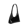 thumbnail image 2 of Gustave Underarm Shoulder Bag for Women Patent Leather Trendy Small Hobo Handbags Shiny Top Handle Clutch Purse Going Out Evening Bags - Black, 2 of 8