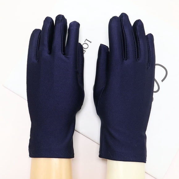 Breathable Stretchable Spandex Formal Sun Handwear for Autumn Seasons in Casual Home and Leisure Settings