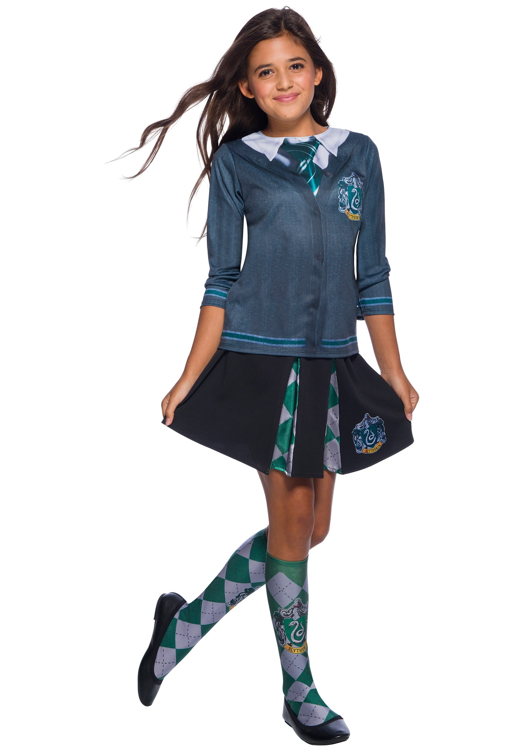 Harry Potter House Slytherin Child Costume Skirt Walmart Canada
