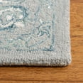 thumbnail image 3 of SAFAVIEH Micro-Loop Britton Oriental Runner Rug, Light Grey/Ivory, 2'3" x 11', 3 of 7
