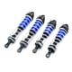 thumbnail image 1 of Vogacara Kit de amortiguadores delanteros y traseros para coche de control remoto, amortiguadores de aleación de aluminio de juguete para vehículo, Kits de construcción modelo Azul negro Vogacara FN009868-02, 1 of 6