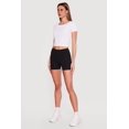 thumbnail image 2 of Women's Solid Biker Shorts, 2 of 4