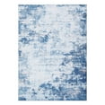 thumbnail image 4 of EastVita Area Rugs Carpets Area Rug 8*10 Abstract Rug Living Room Rug Blue Distressed Rug Soft Modern Non-Shedding Stain-Resistant Floor Carpet for Dorm Apartment blue 8'*10', 4 of 7