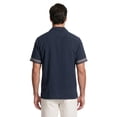 thumbnail image 2 of Havanera Men’s and Big Men's Horizontal Panel Print 100% Viscose Short Sleeve Shirt, S-5XL, 2 of 8