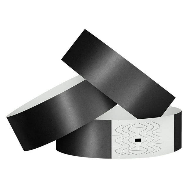 Visland 600 Pcs Synthetic Paper Wristbands Disposable Waterproof Wrist Strap Event Bands Replacement Wristband Set Identification Bracelets