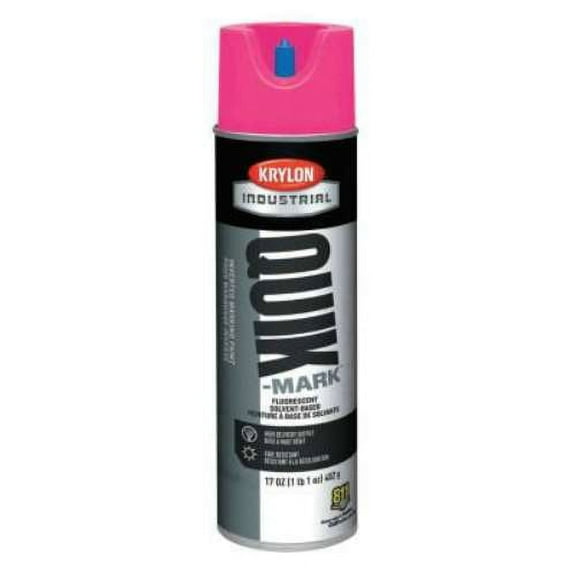 Krylon Industrial Marking Paint,Nt Wgt17oz,Flscnt Hot Pink A03622007
