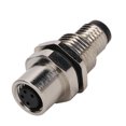 thumbnail image 3 of Adaptador de conector industrial de latón M8-I4, conector impermeable M8 IP67, adaptador de enchufe de 4 pines, 3 of 14
