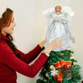 thumbnail image 2 of FeiFu Christmas Decoration Doll Tree Topper Star Christmas Tree Decorations Powered Suitable for Christmas Tree Decoration Enhances Holiday Warmth(By Two AA Batteries), 2 of 6