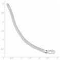 thumbnail image 5 of 925 Sterling Silver Fancy 3.50mm Bracelet, 5 of 6