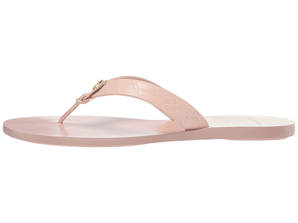 tory burch seashell pink flip flops