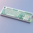 thumbnail image 2 of Mint Soda PBT Keycaps 125 Keys MOA Profile Dye Sublimation for Mx Mechanical Keyboard 61 64 87, 2 of 5