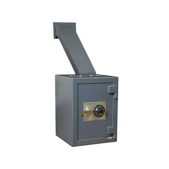 Hollon Safe THROUGH THE WALL SAFE Gray