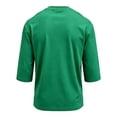 thumbnail image 5 of Havenx Men's 250 Years Of American Independence T-Shirt Three-quarter Sleeve Crew Neck Shirt American Flag Design T-Shirts 250 Year American Anniversary Freedom Top,Green 3XL, 5 of 5