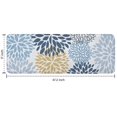 thumbnail image 7 of Blue Floral and Petal Pattern Kitchen Rug Mat,Kitchen Runner Rugs Non Skid Washable,Decorative Kitchen Floor Mats for Kitchen,Sink,Laundry,17"x47.2", 7 of 7