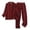Red3, variant on zaveiop Women Flannel Pajamas Set - Long Sleeve Top and Bottom - Ladies Lightweight Flannel PJs (Red3, XL)