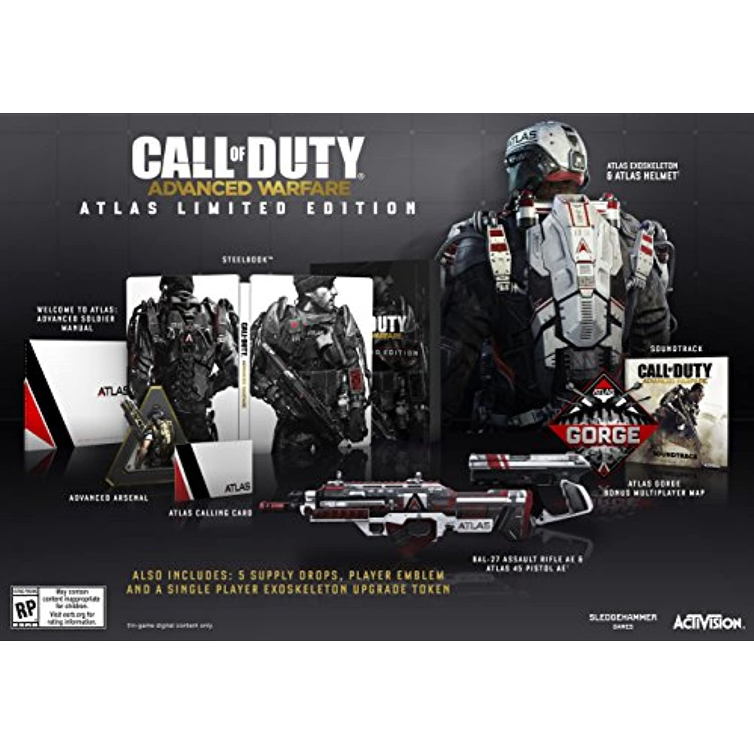 Call of Duty: Advanced Warfare Atlas Pro Edition PlayStation 4 34567 - Best  Buy