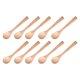thumbnail image 2 of Paquete de 10 cucharas de madera pequeñas herramientas de comedor de niños Condimentos de cocción para el condimento de la cocina Aceite té azúcar mermelada tipo 11 Inevent HA059797-11B, 2 of 6