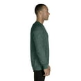 thumbnail image 2 of Jerzees Men's Snow Heather French Terry Raglan Crew 91M, 2 of 3